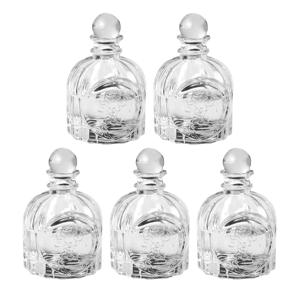 Perfume Fragrance Bottle - 5Sets Fragrance Bottles Transparent French Style