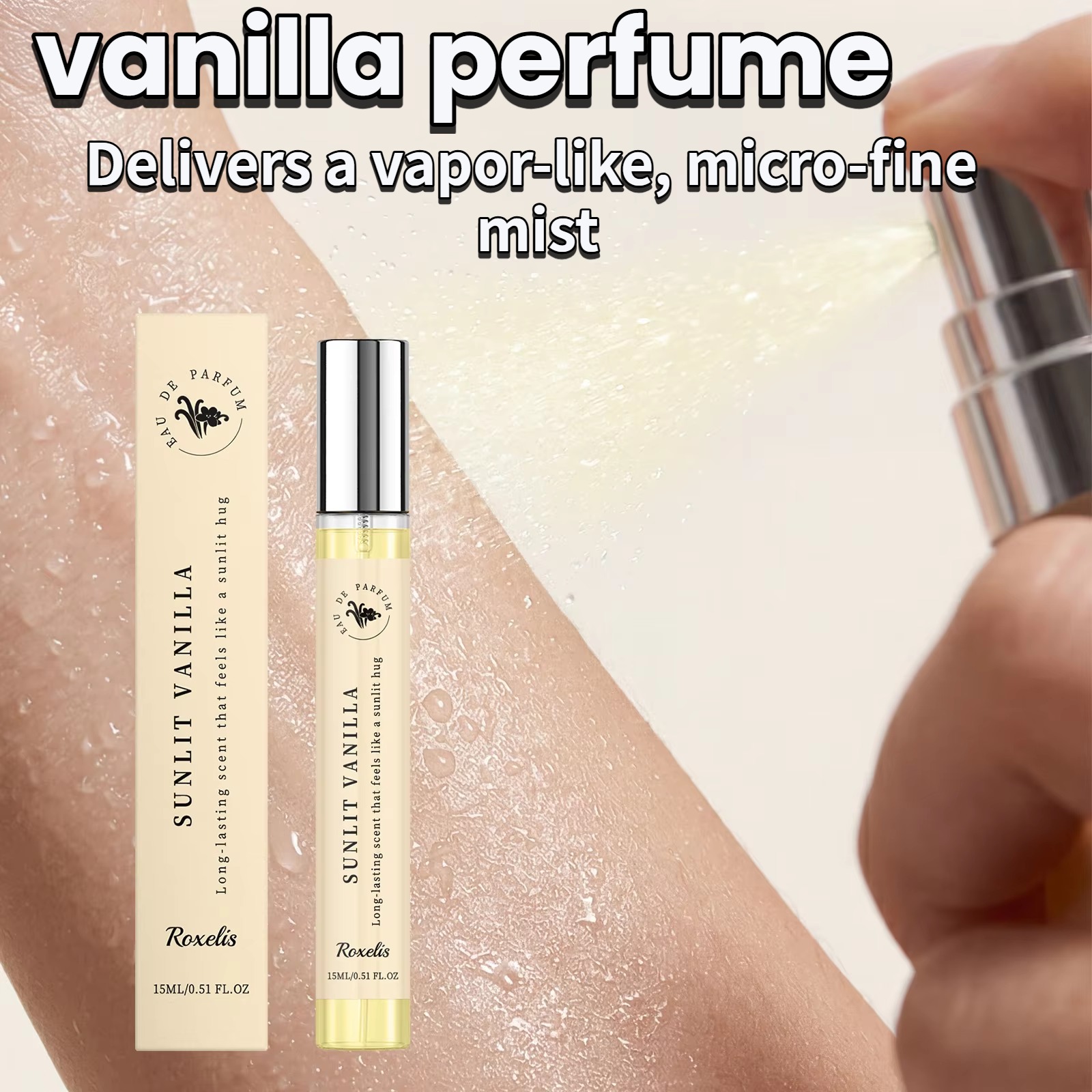Perfume Fragrance Vanilla - Warm Vanilla Bourbon Eau de Parfum