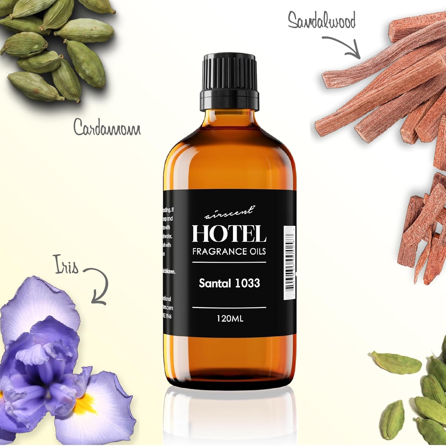 Santal Diffuser Oil No. 1033 - – Perfume Fragrance Oil Dupes Bewertung und Preis