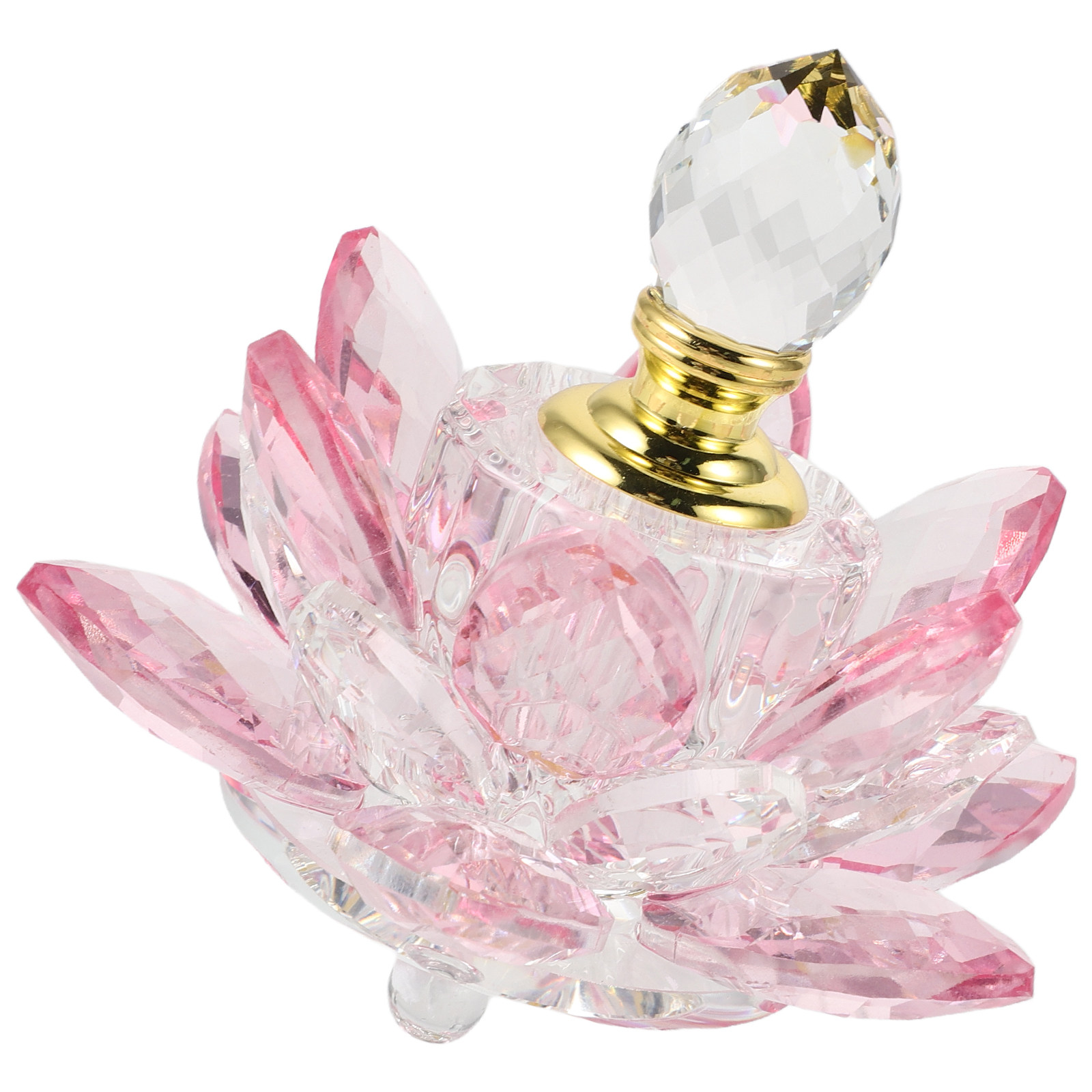 Refillable Crystal Lotus Flowe – Perfume Fragrance Bottle Bewertung und Preis