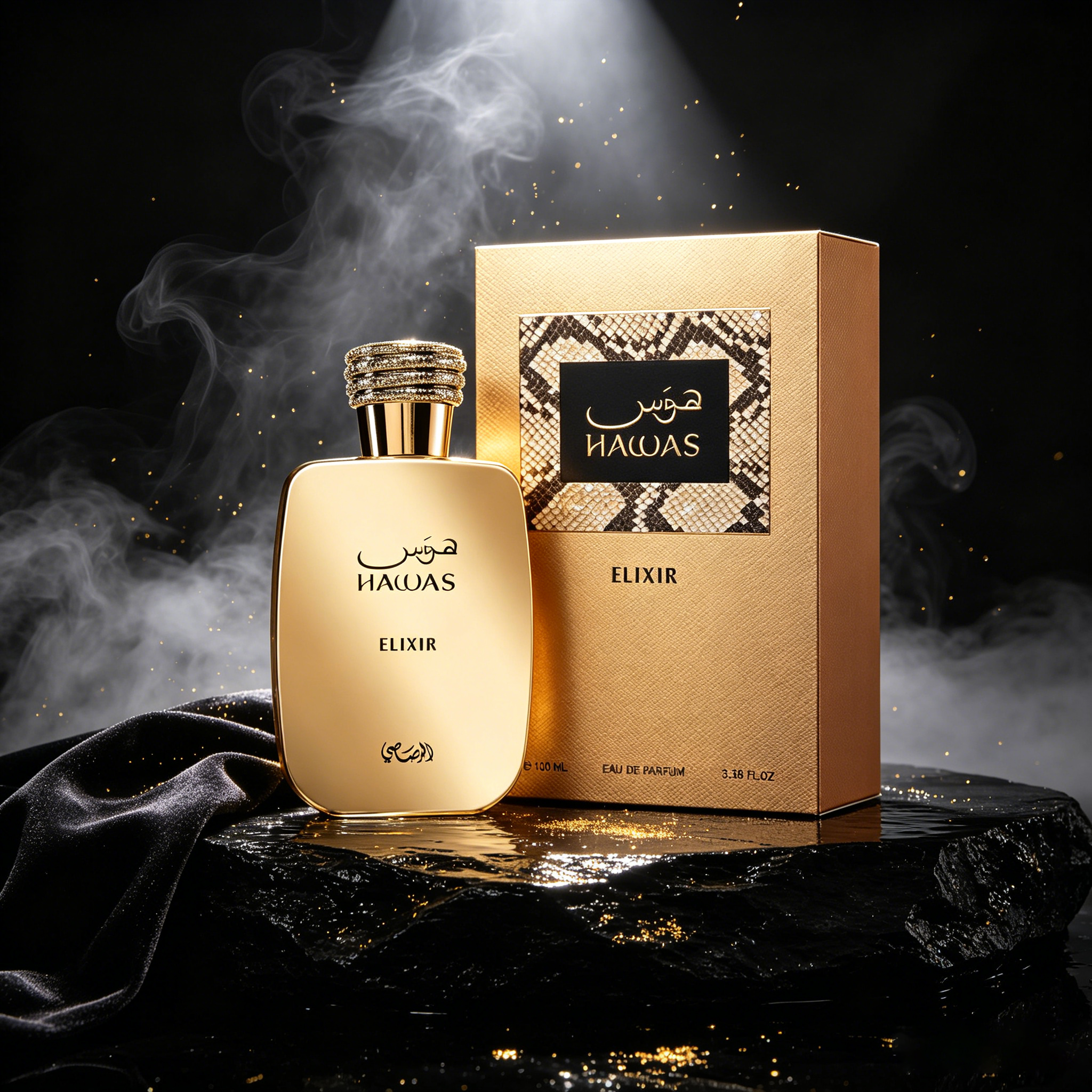 Rasasi Hawas Elixir 100ml Char – You Perfume Fragrance Bewertung und Preis
