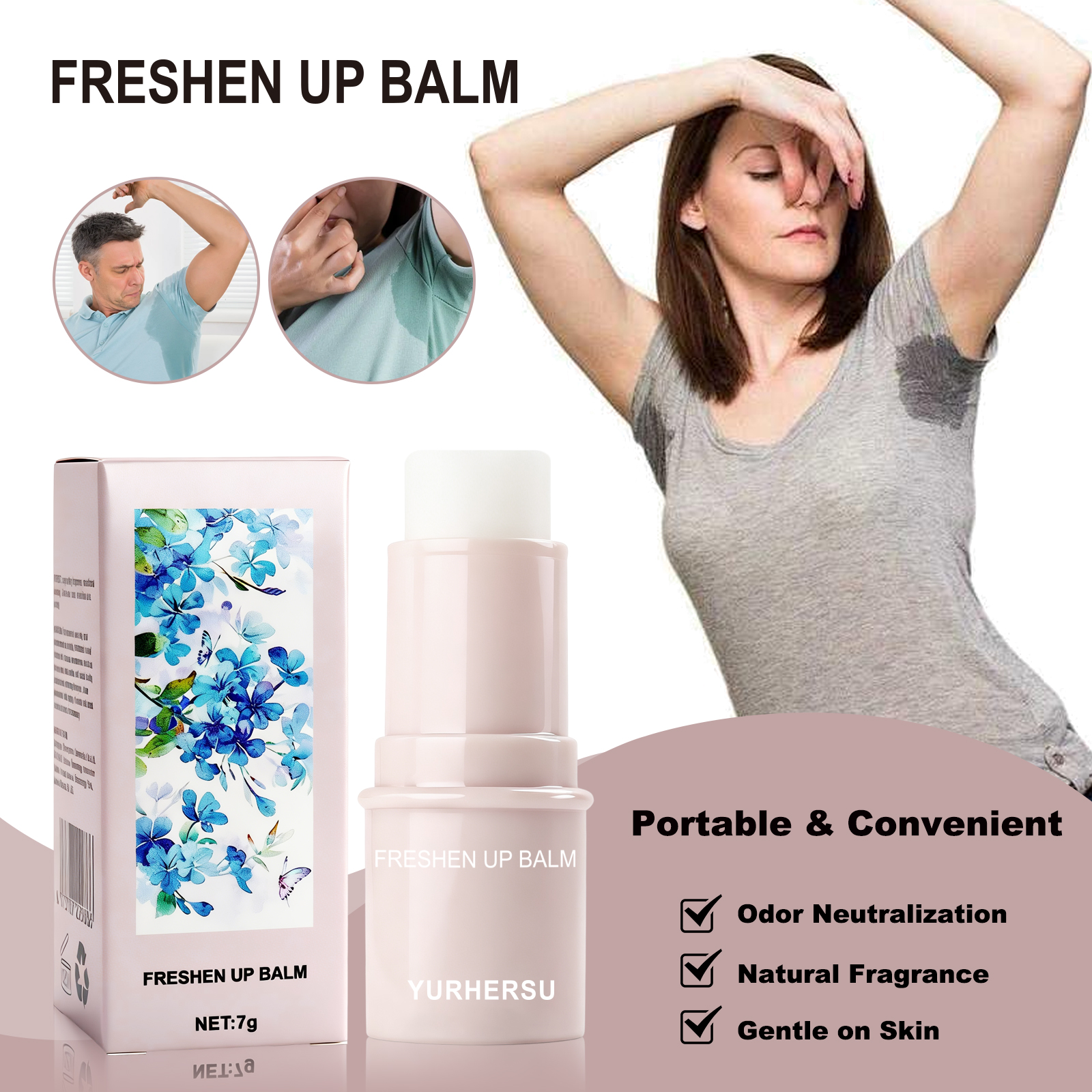 Portable antiperspirant stick, – Perfume Fragrance Stick Bewertung und Preis